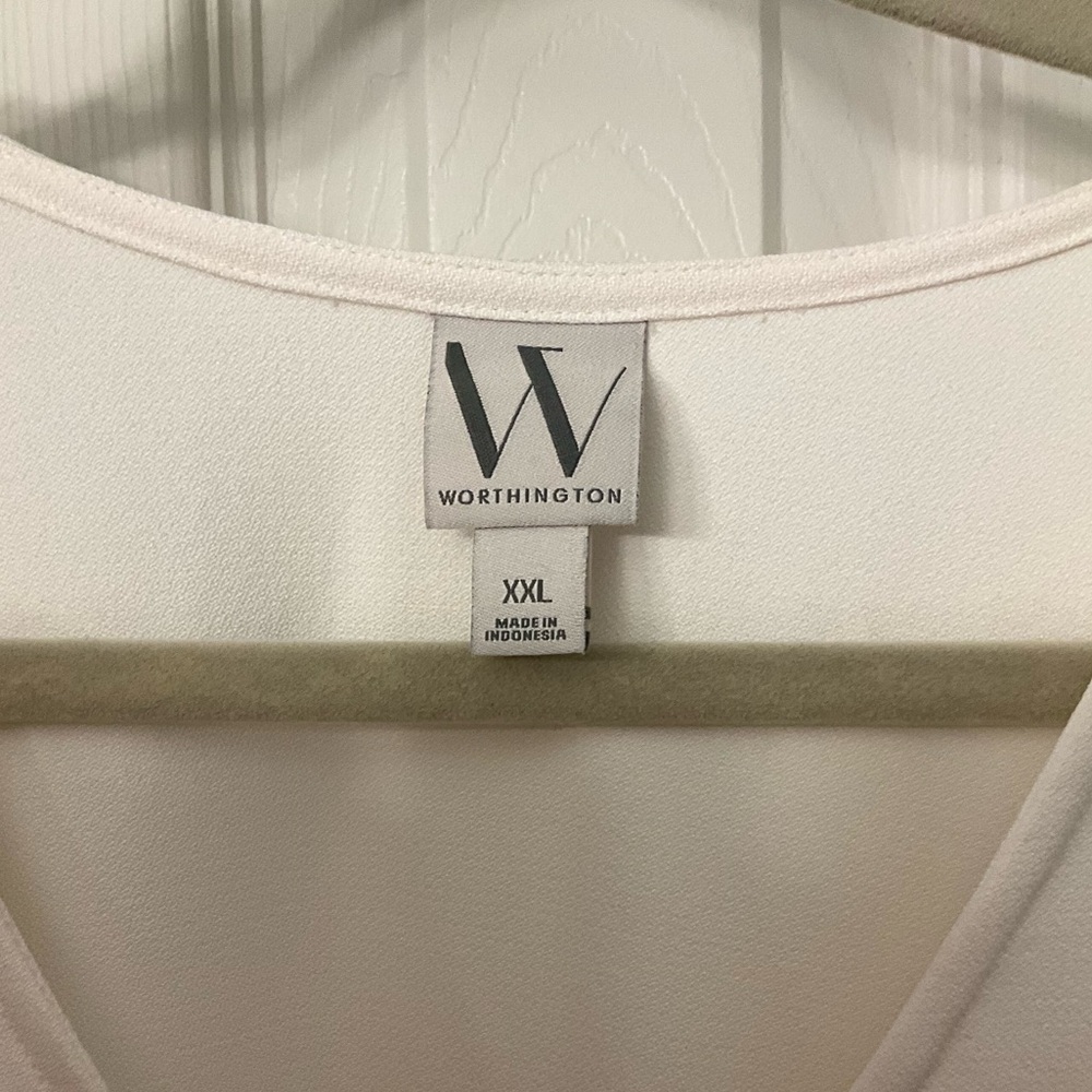 NWT Worthington Whisper White color Dress - Picture 2 of 5